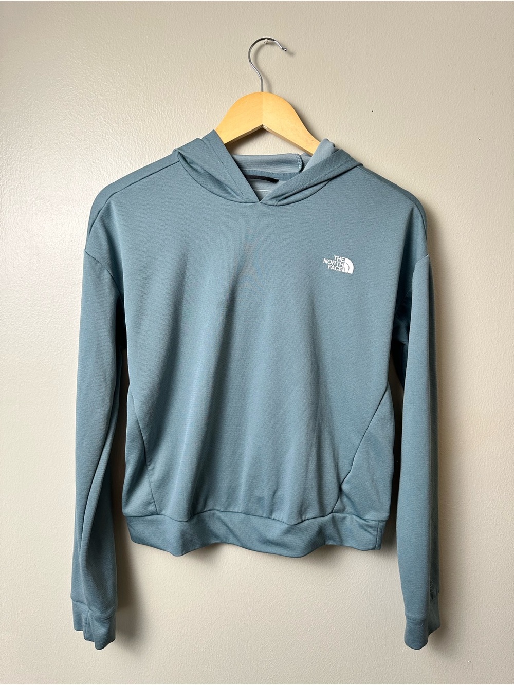 The North Face Women's Dusty Blue Breathable Running Hoodie